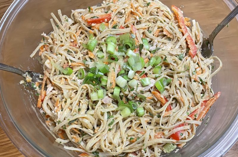 Peanut Chicken Noodles